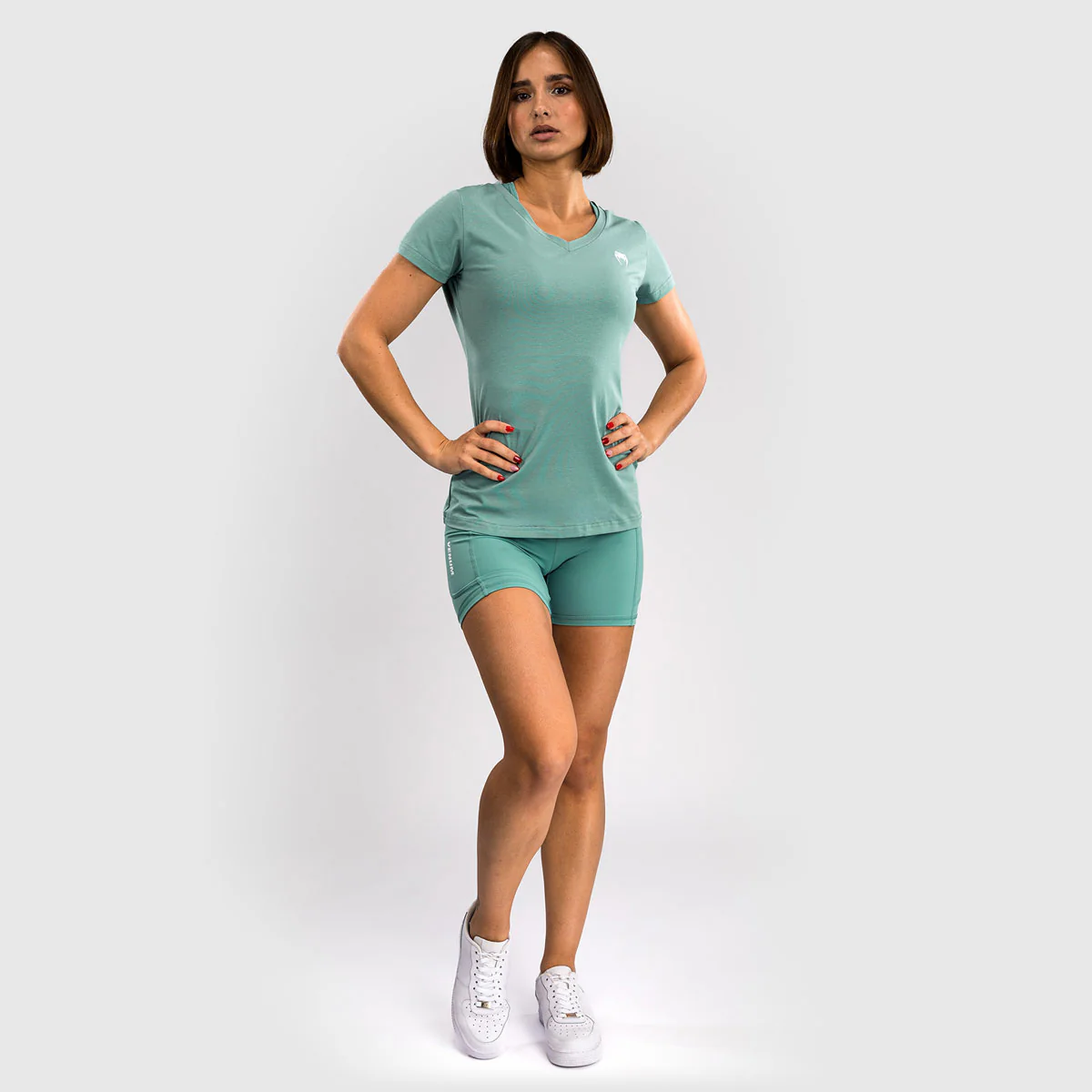 Camiseta Mujer Venum Essential Verde agua  - Image 4