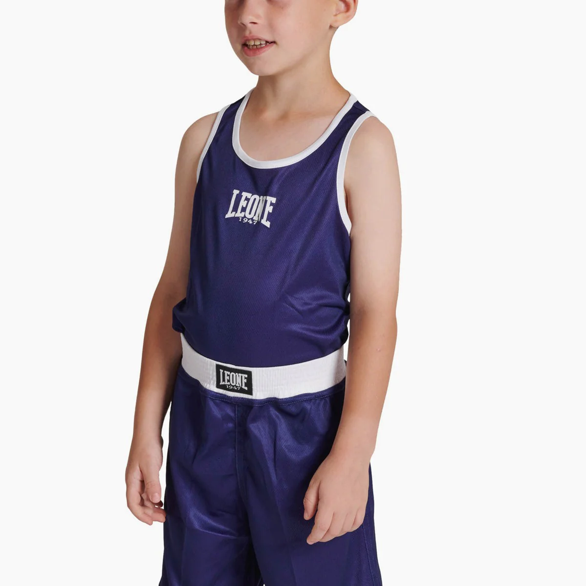 Camiseta sin mangas niño boxeo Leone Double Face AB214J  - Image 3