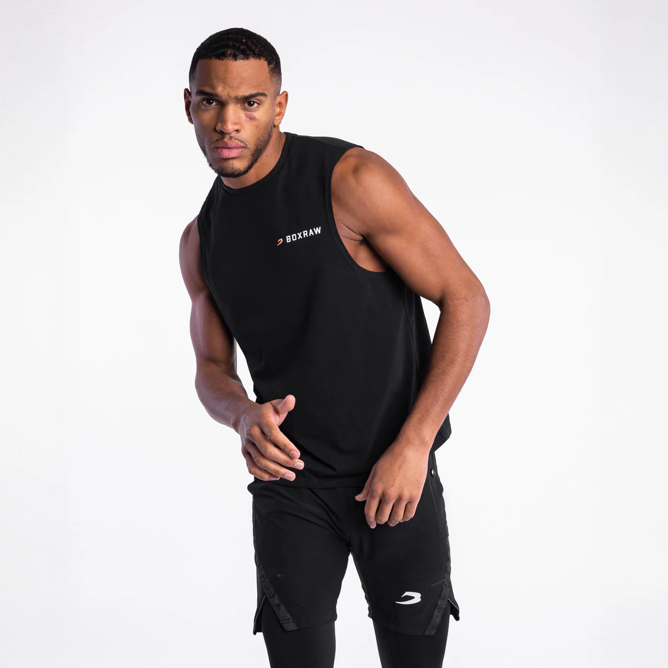 Camiseta sin mangas Boxraw We Don't Play Boxing Negro  - Image 2