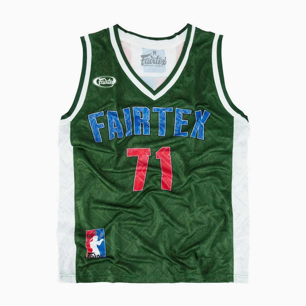 Camiseta sin mangas Fairtex Jersey NBA JS19 Verde  - Image 2