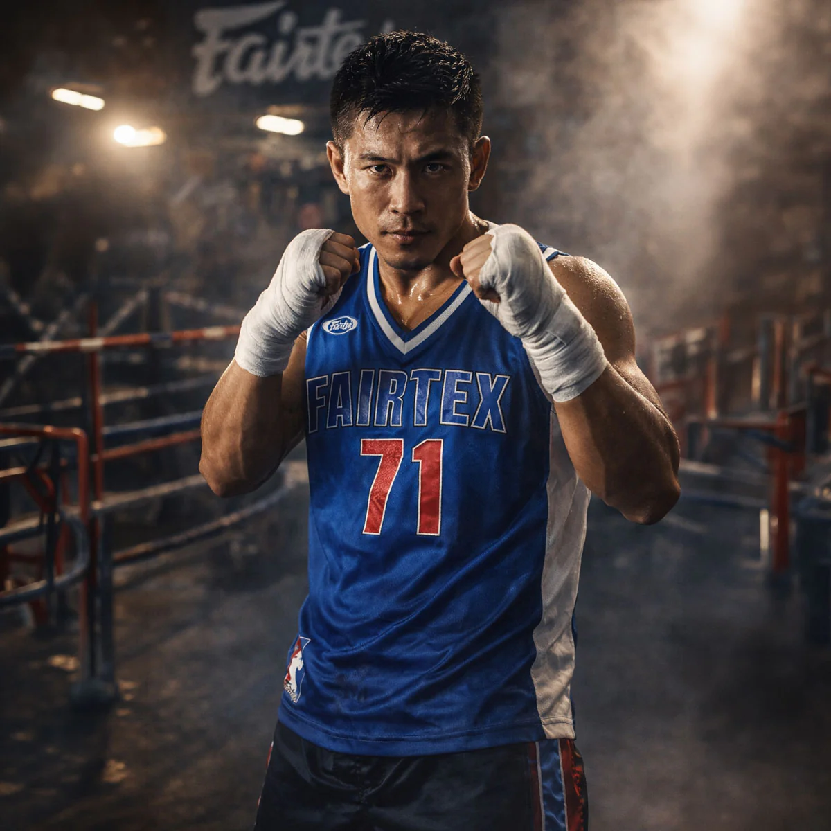 Camiseta sin mangas Fairtex Jersey NBA JS19 Azul  - Image 3