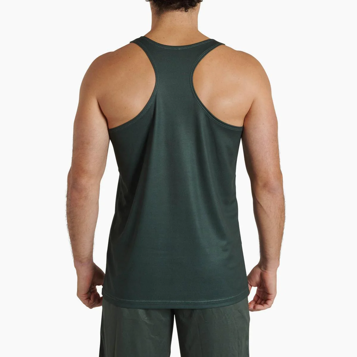 Camiseta sin mangas Leone Logo ABX118 Verde - Image 2