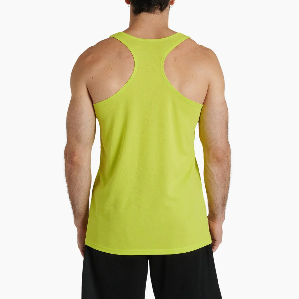 Camiseta sin mangas Leone Logo ABX118 Verde lima - Image 2