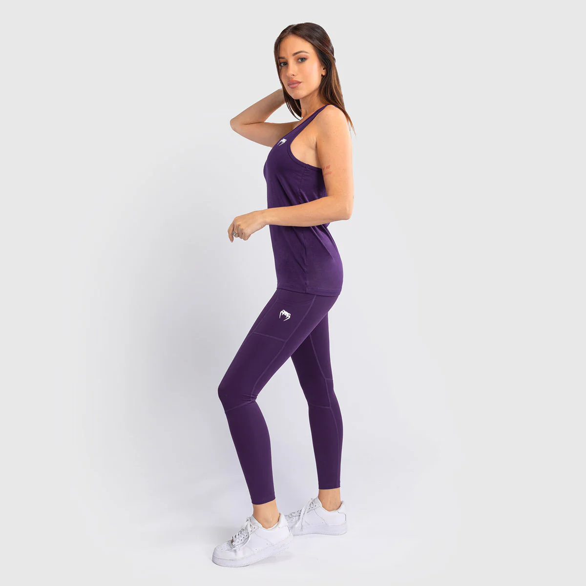 Camiseta sin mangas Mujer Venum Essential Violeta  - Image 4