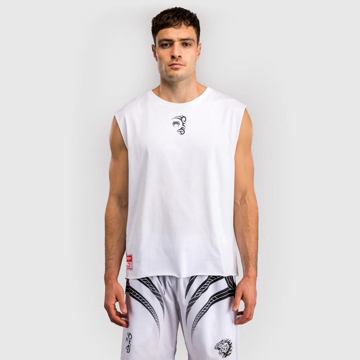 Camiseta sin mangas Venum x Mike Tyson Blanco 