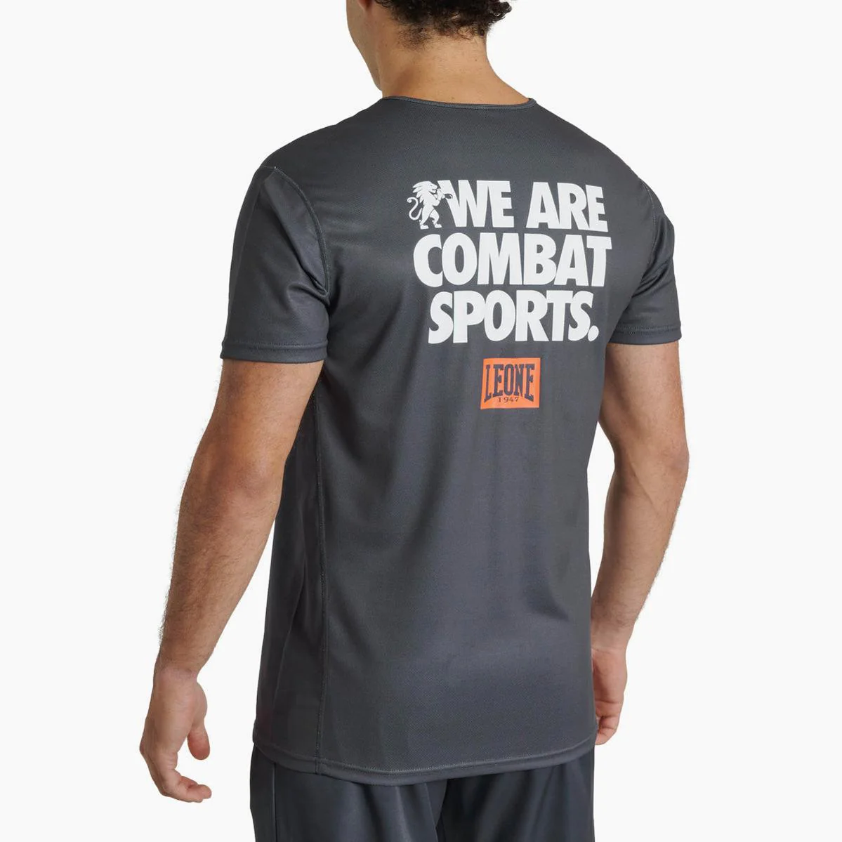 Camiseta técnica Leone Logo Wacs ABX126 Gris - Image 2