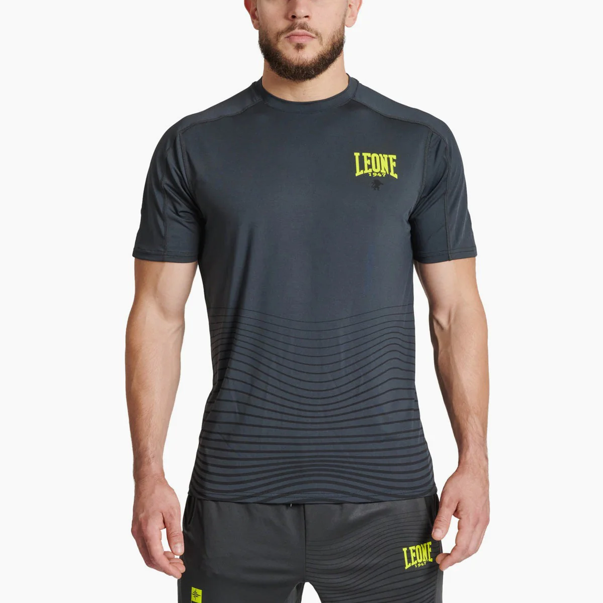 Camiseta técnica Leone Waves AB928 mangas cortas 