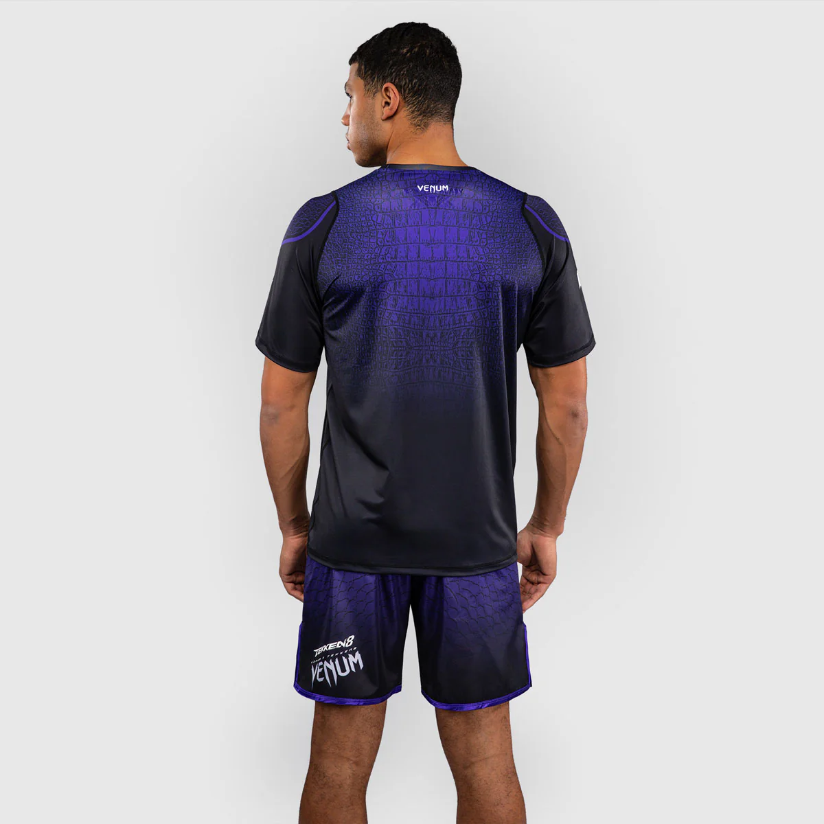 Camiseta Venum Dry Tech Tekken 8 Kazuya Negro-violeta  - Image 4