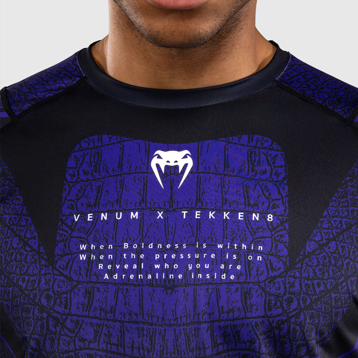 Camiseta Venum Dry Tech Tekken 8 Kazuya Negro-violeta  - Image 5