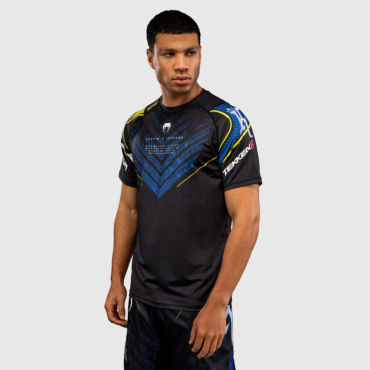 Camiseta Venum Dry Tech Tekken 8 King Negro-amarillo  - Image 2