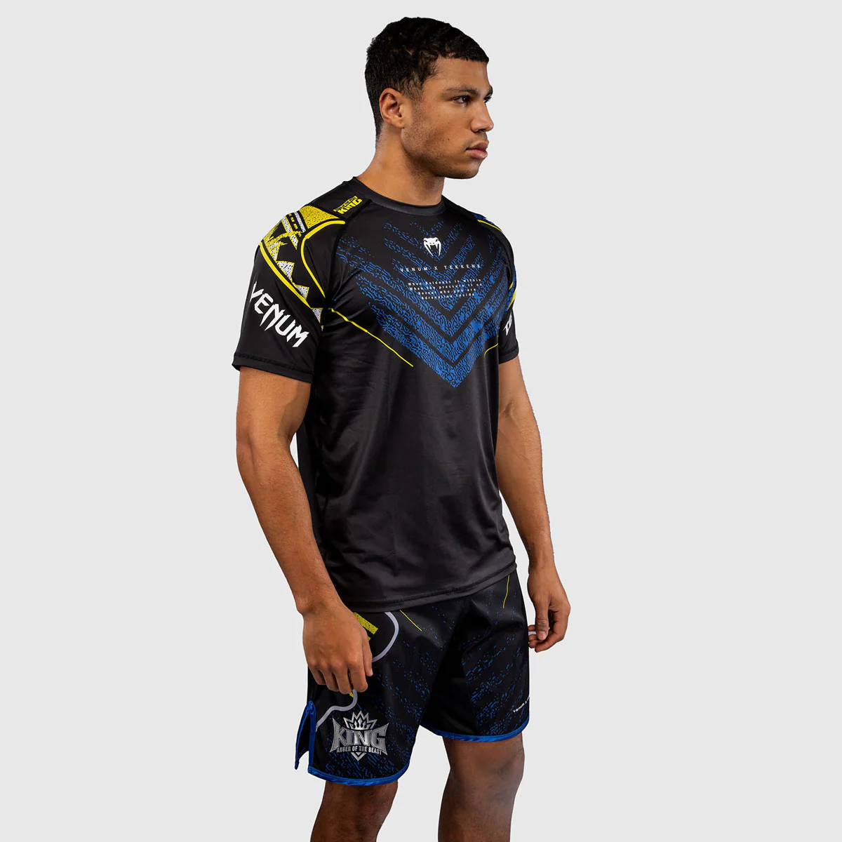 Camiseta Venum Dry Tech Tekken 8 King Negro-amarillo  - Image 3