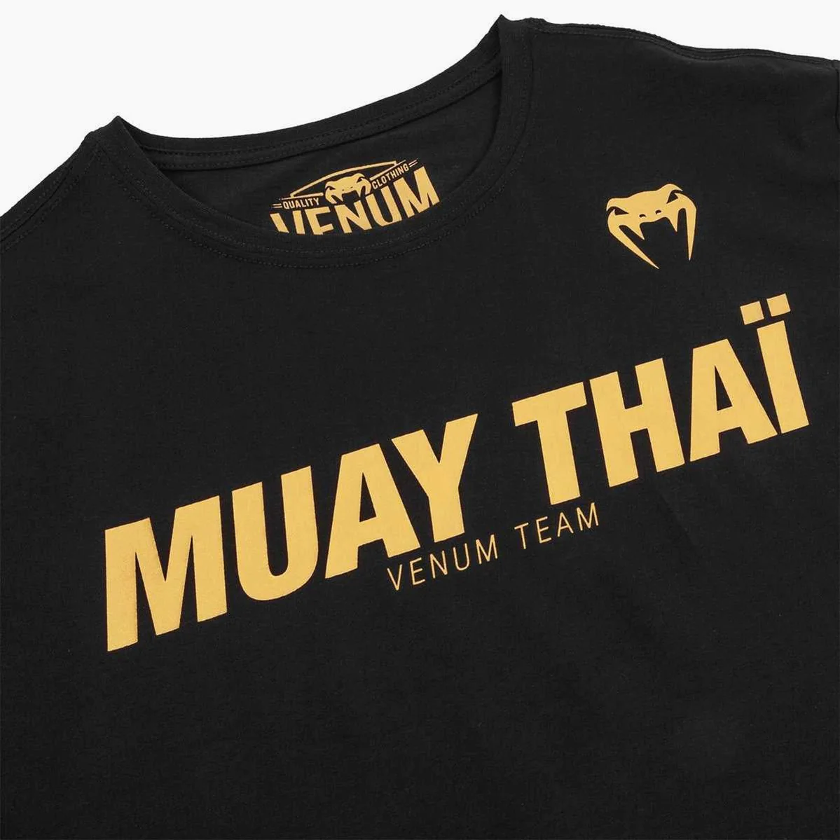 Camiseta Venum Muay Thai VT Negro-Oro - Image 3