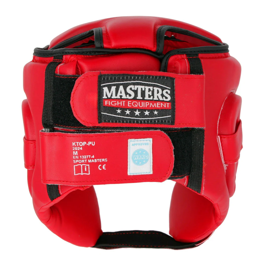 Caschetto Masters WAKO Rojo - Image 4
