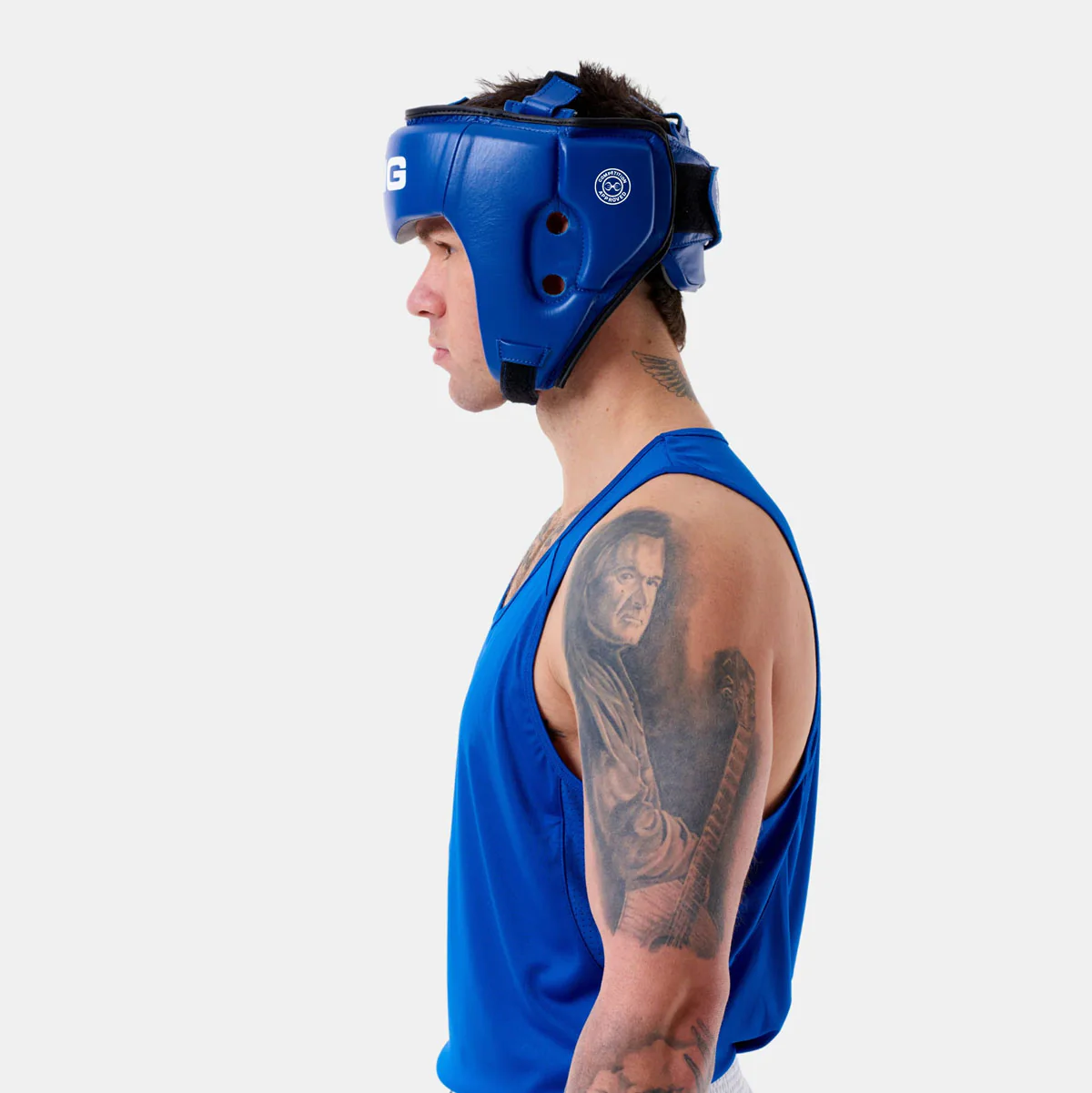 Casco Sting Competition Aprobado World Boxing Azul  - Image 5