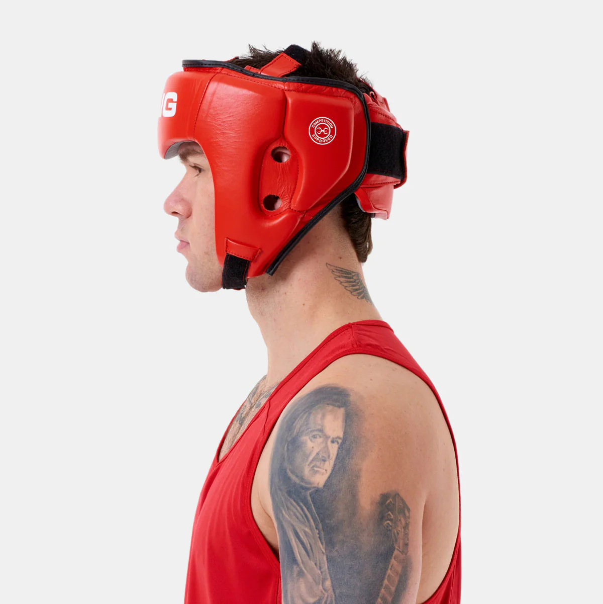 Caschetto Sting Competition Aprobado World Boxing Rojo  - Image 4