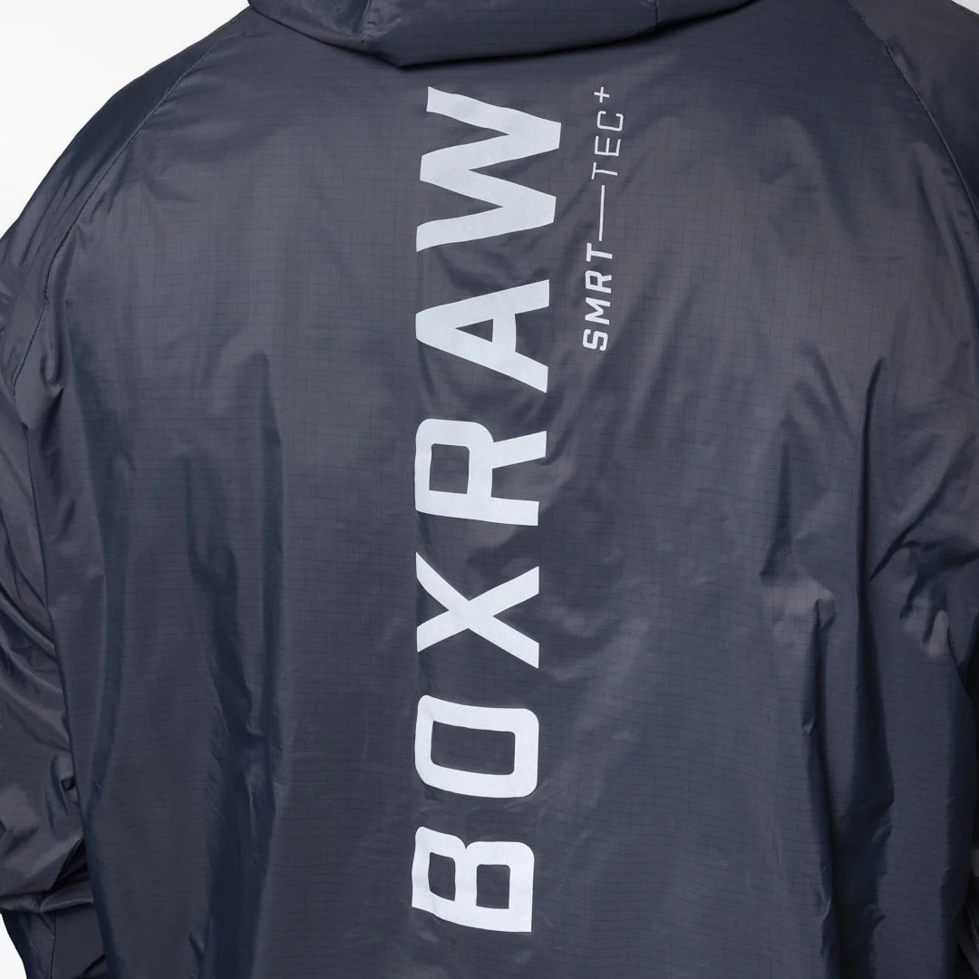 Chaqueta cortavientos Boxraw Genaro Oversize negra - Image 10