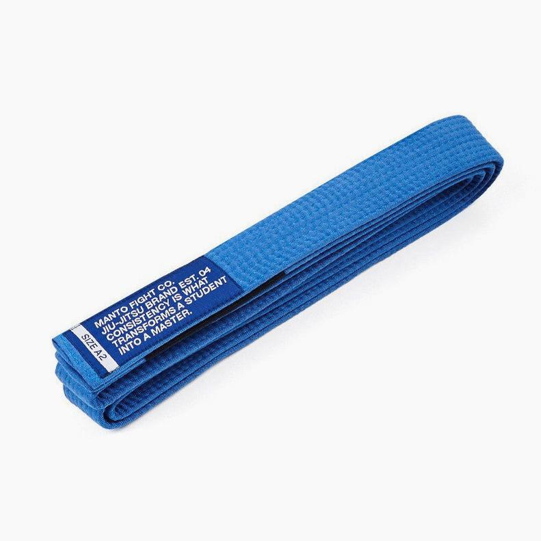Cinturón BJJ Manto Motto Azul 