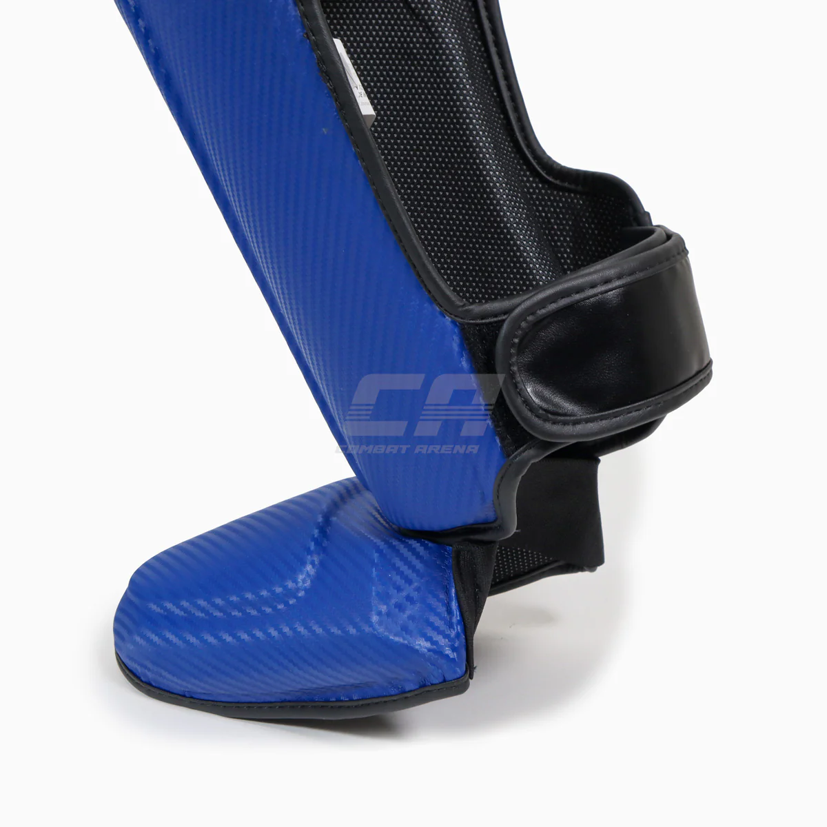 Espinilleras con parapiede Adidas Pro Kickboxing WAKO Azul-blanco  - Image 4