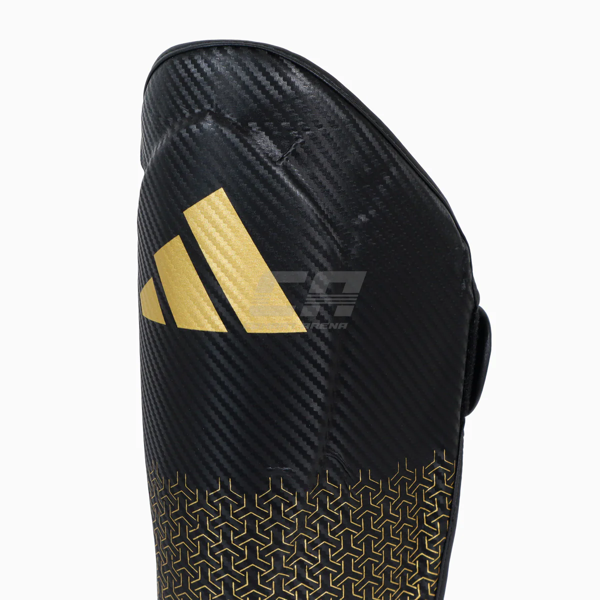 Espinilleras con parapiede Adidas Pro Kickboxing WAKO Negro-oro - Image 3