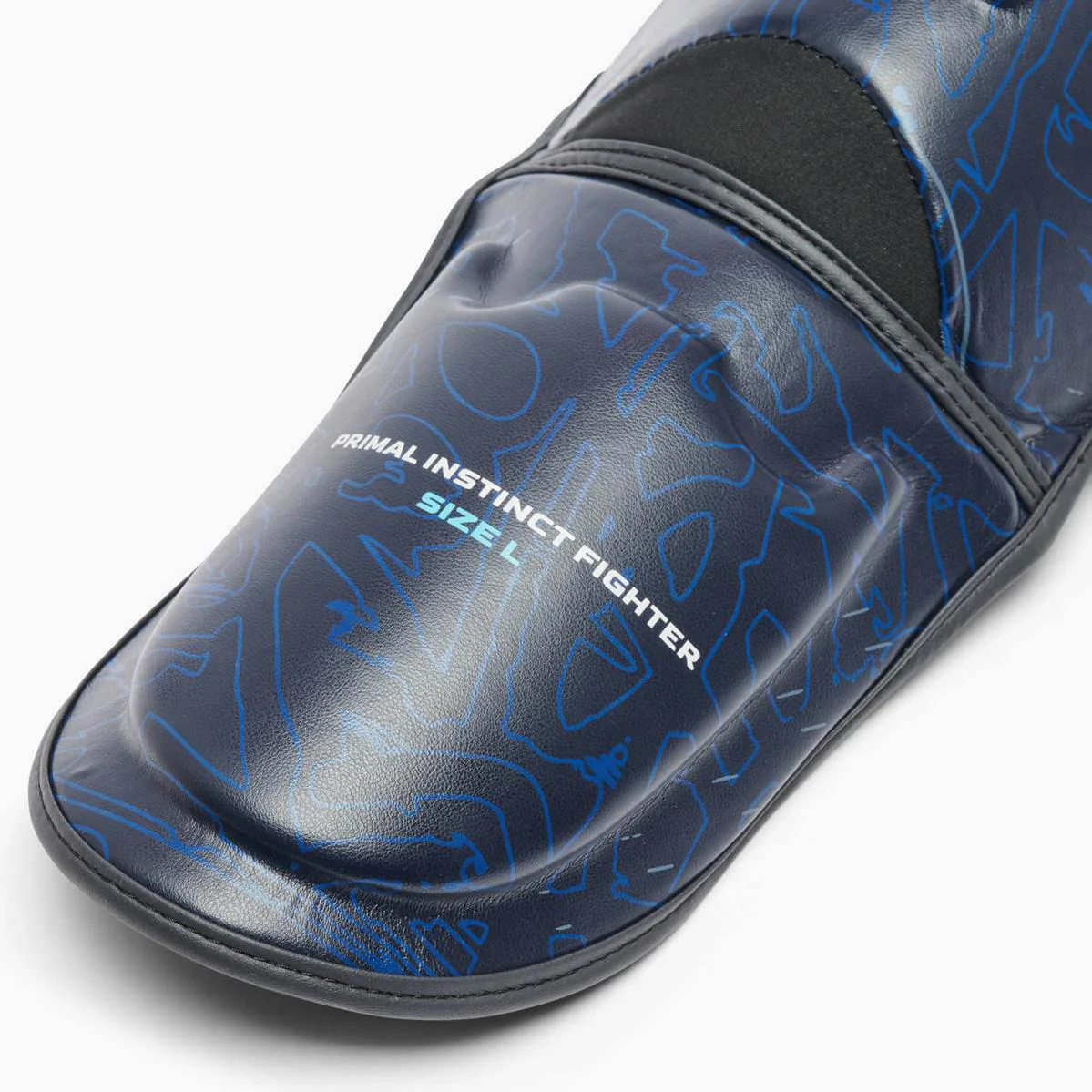 Espinilleras Leone Primal Instinct PT162 Azul - Image 8