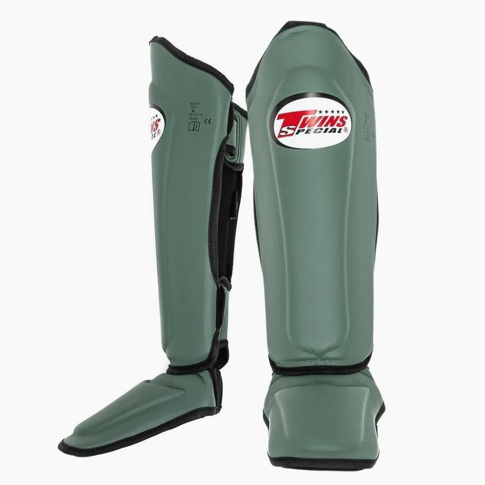 Espinilleras Twins Special Verde militar 