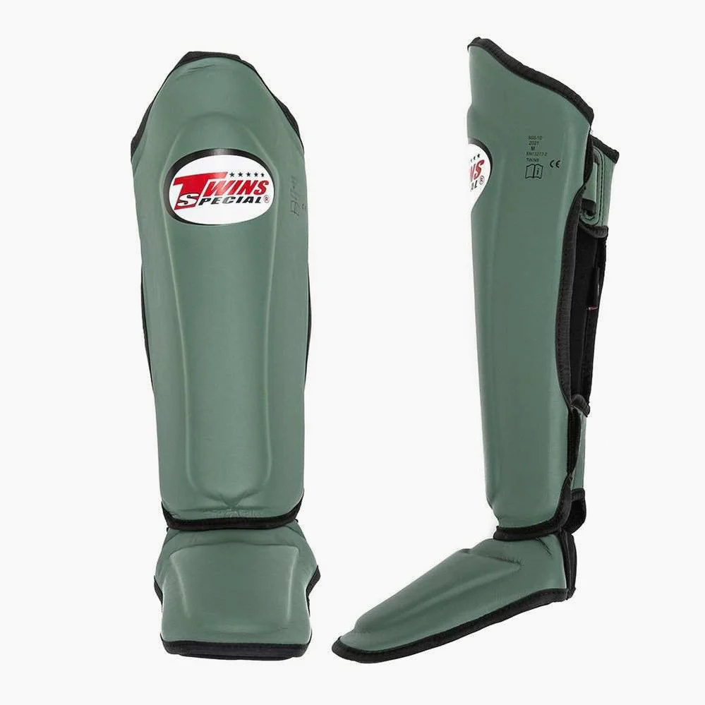 Espinilleras Twins Special Verde militar  - Image 2