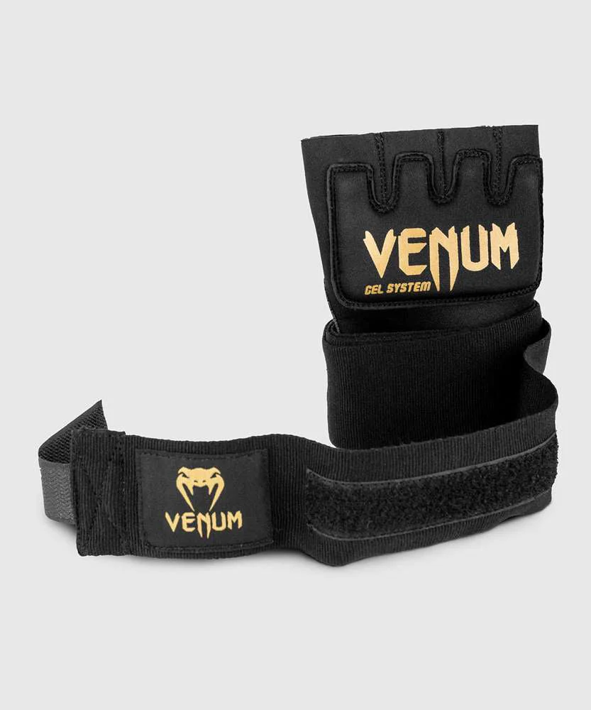 Guante-venda de boxeo en Gel Venum Kontact Negro-oro  - Image 2