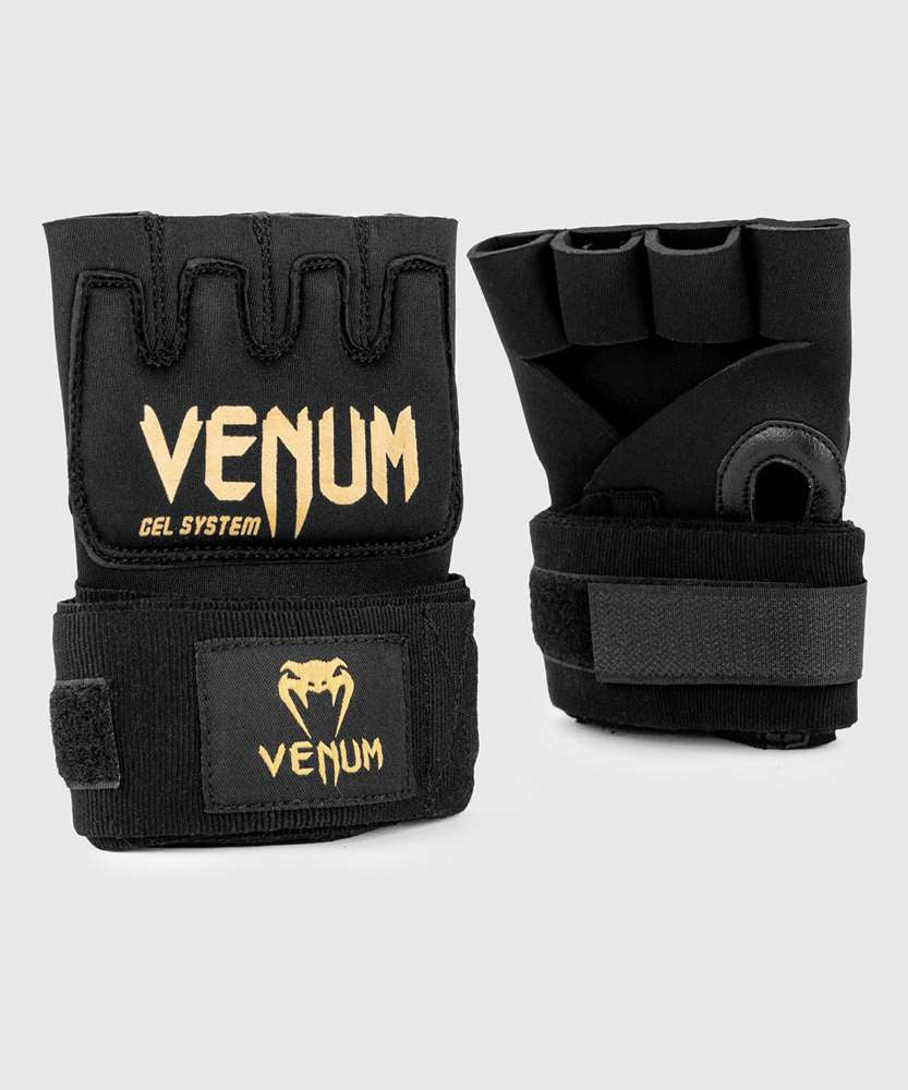 Guante-venda de boxeo en Gel Venum Kontact Negro-oro  - Image 3