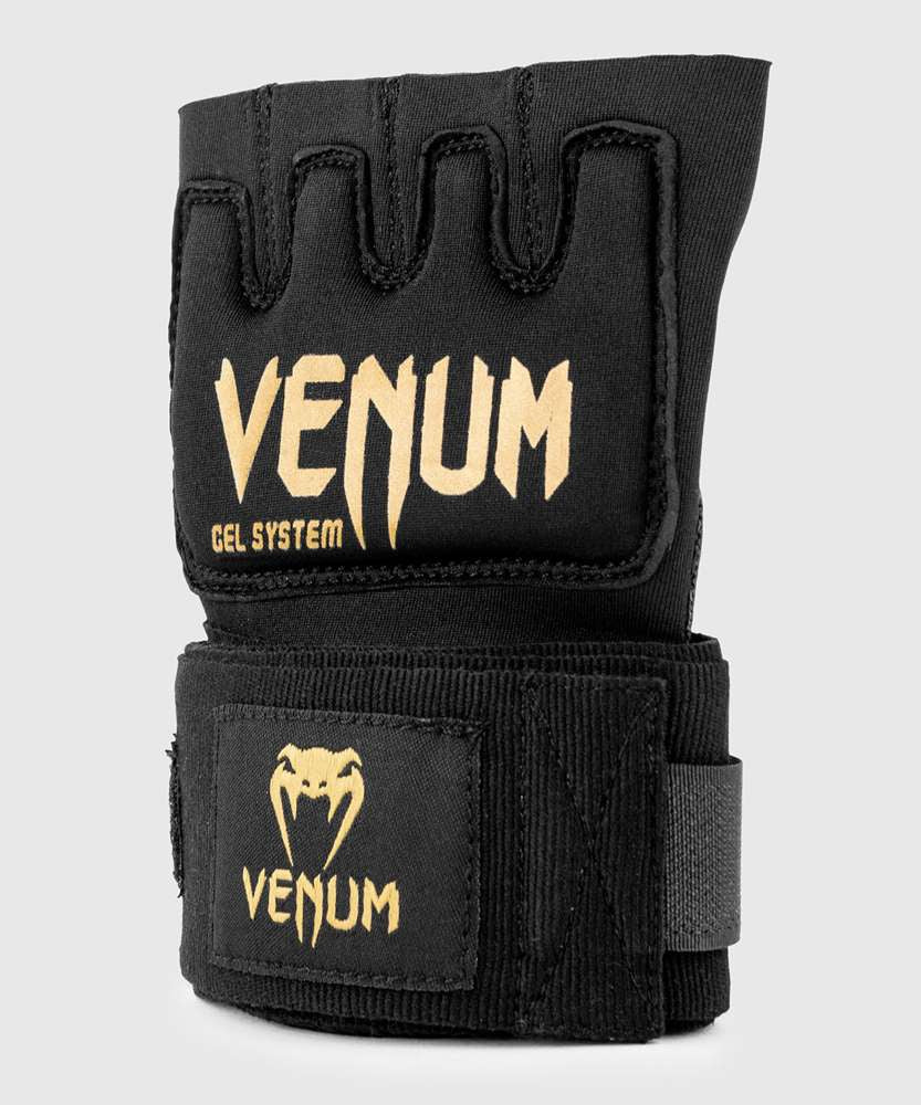 Guante-venda de boxeo en Gel Venum Kontact Negro-oro  - Image 4
