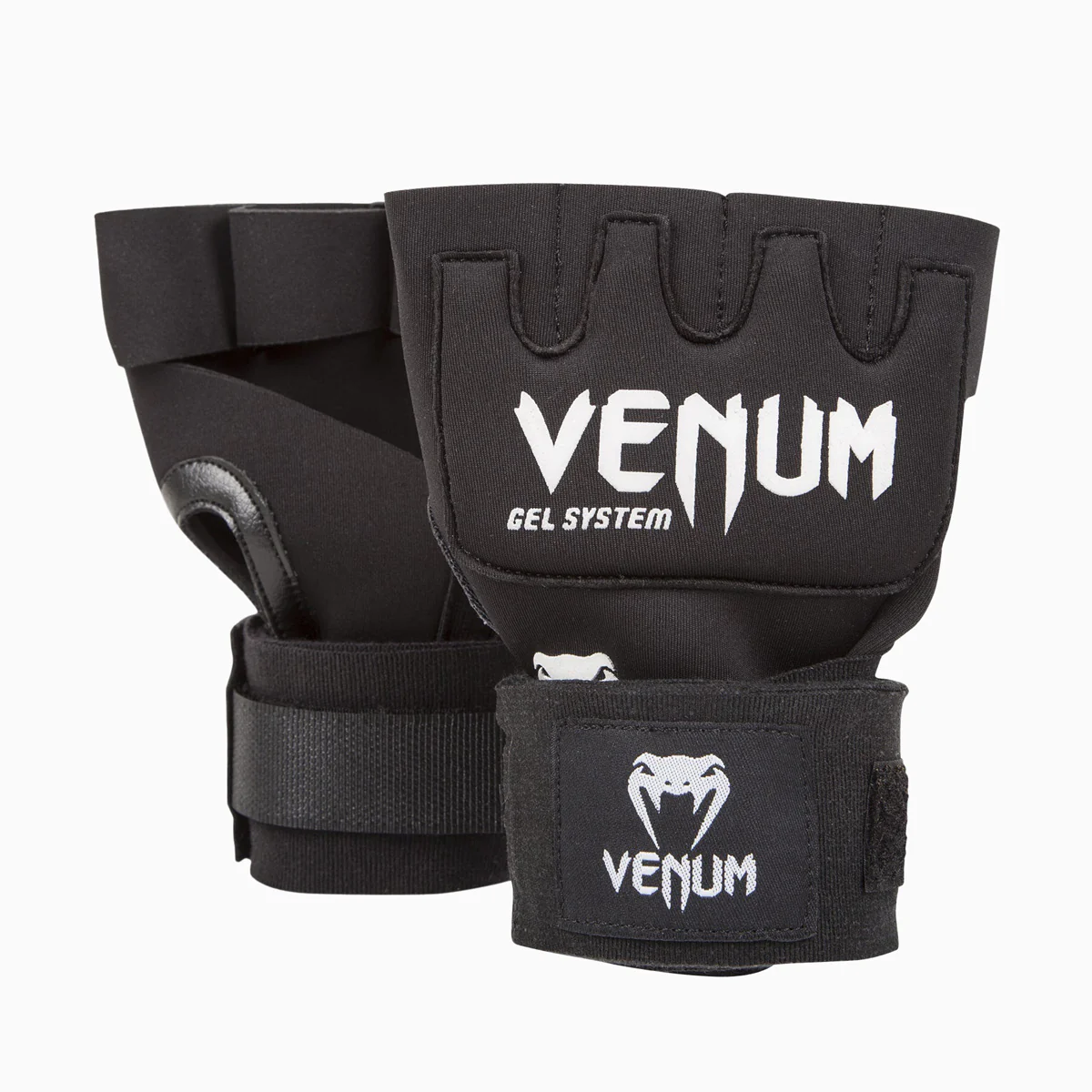 Guante-venda de boxeo en Gel Venum Kontact Quick Wraps negro  - Image 2