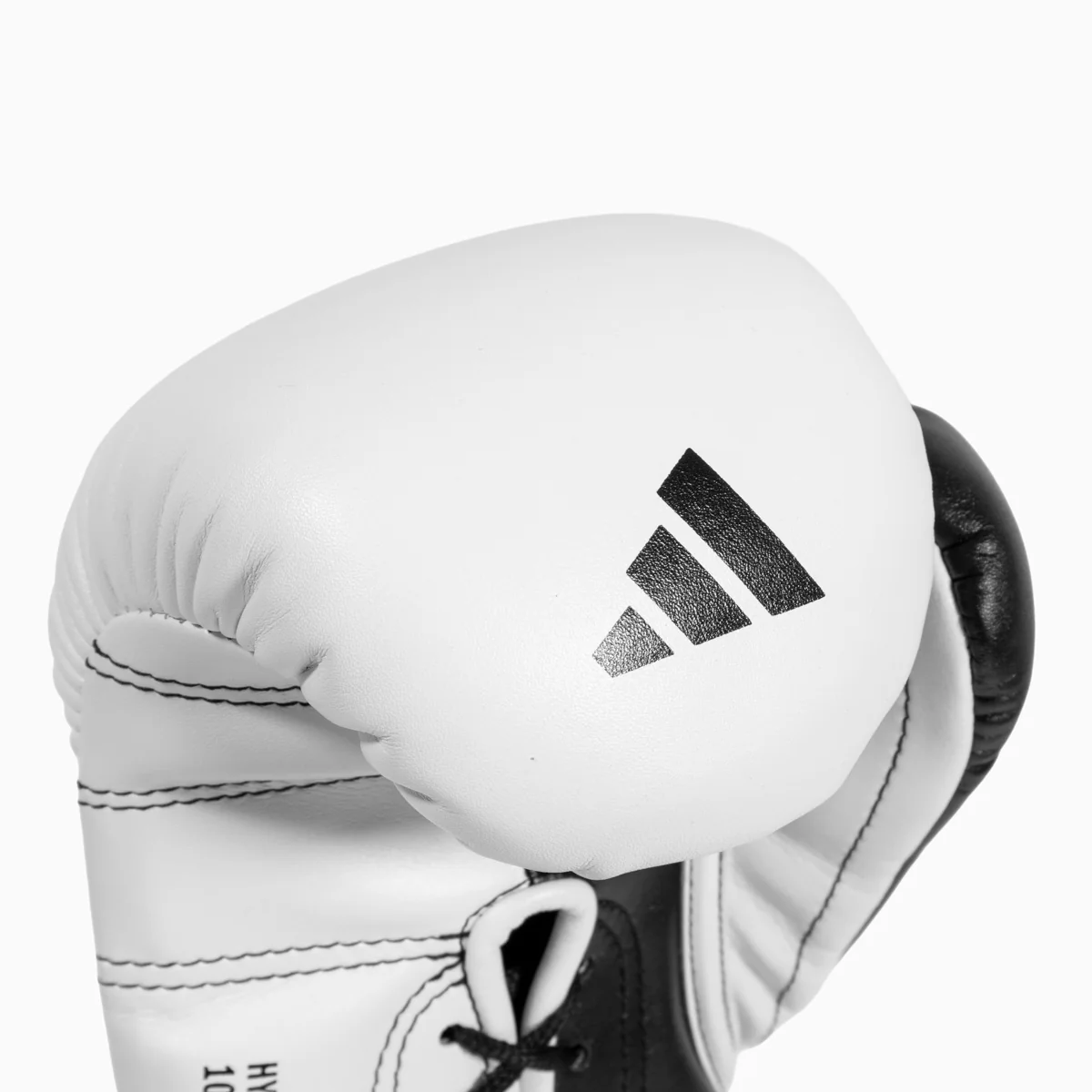 Guantes de boxeo Adidas Hybrid 500 Pro con Cordones Blanco-negro  - Image 7