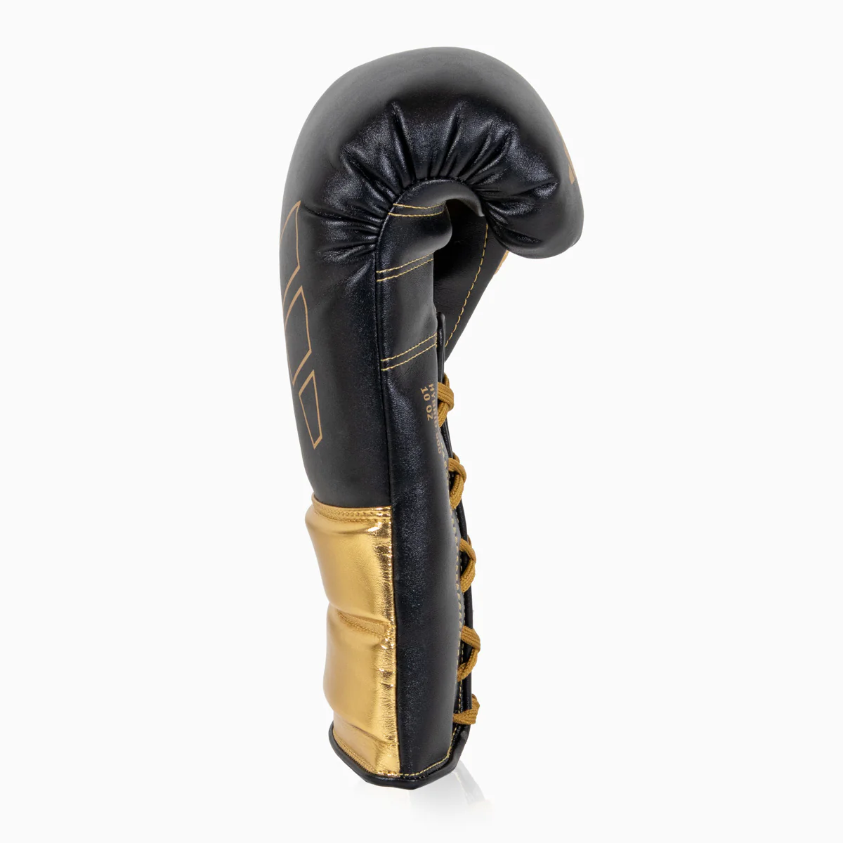 Guantes de boxeo Adidas Hybrid 500 Pro con Cordones Negro-oro  - Image 2
