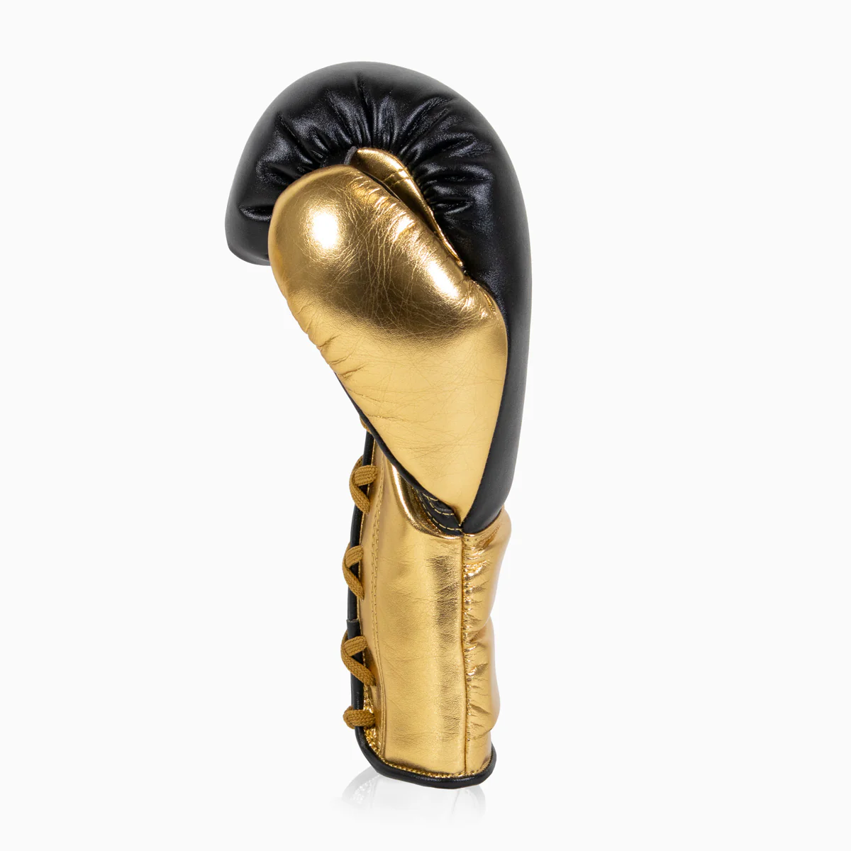 Guantes de boxeo Adidas Hybrid 500 Pro con Cordones Negro-oro  - Image 4