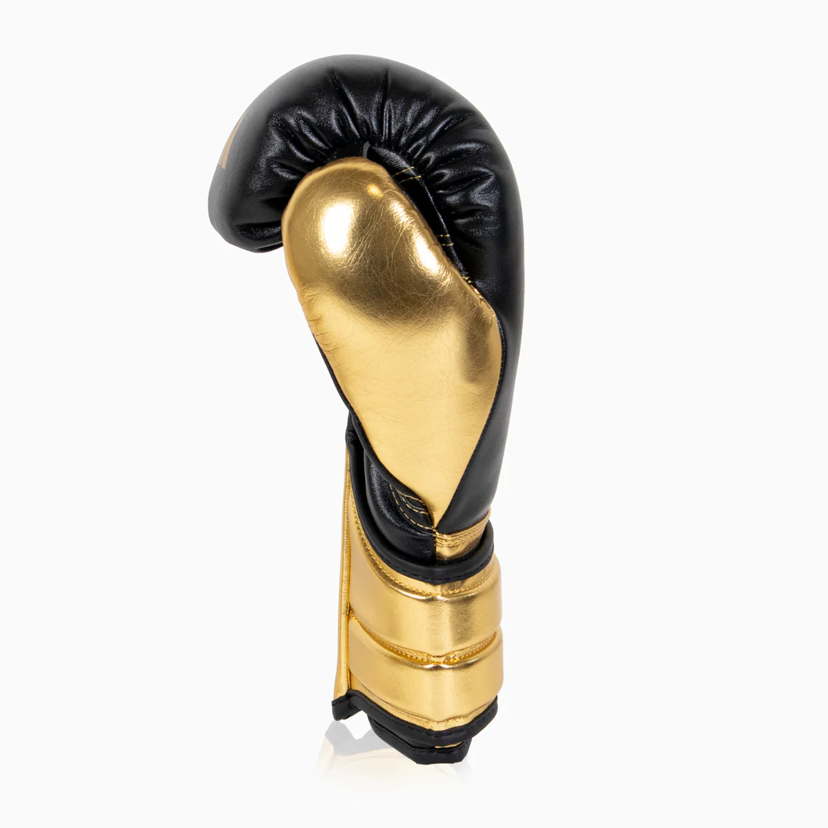 Guantes de boxeo Adidas Hybrid 500 Pro con Velcro Negro-oro  - Image 4