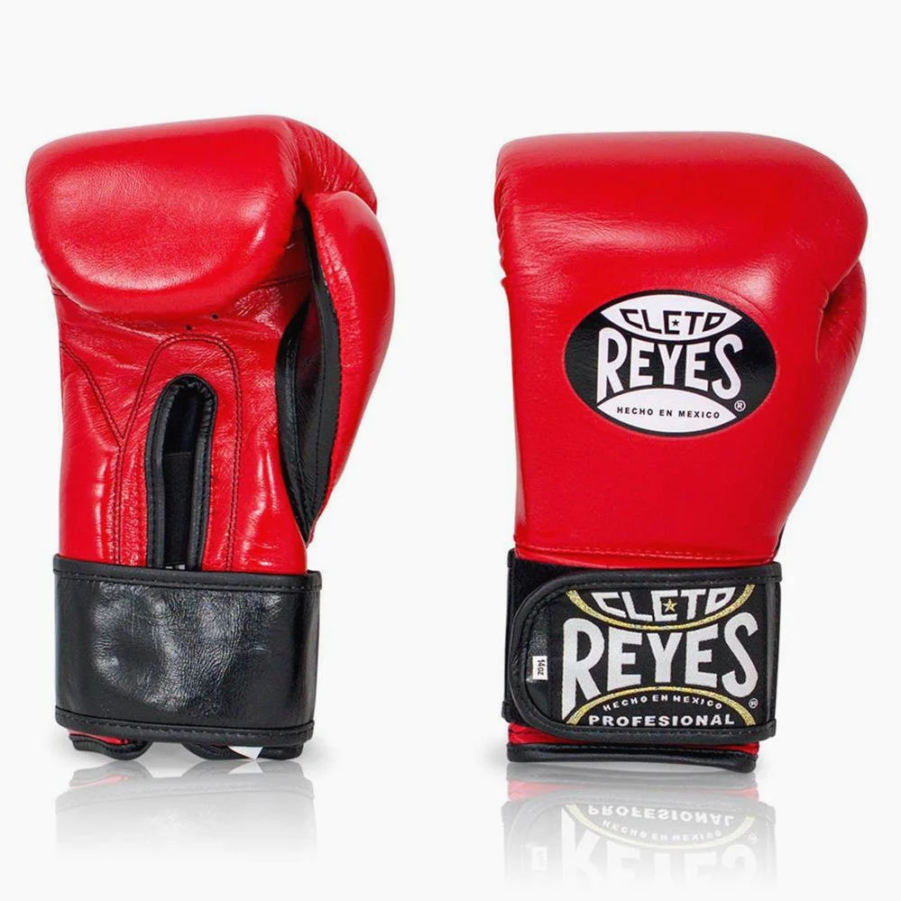 Guantes de boxeo Cleto Reyes Relleno extra CE8 Rojo-negro  - Image 2