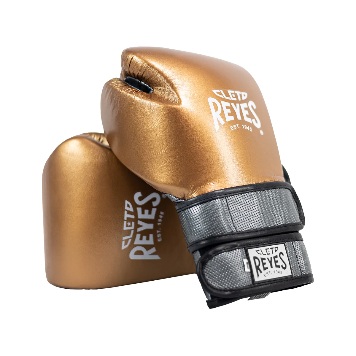 Guantes de boxeo Cleto Reyes Hero Double Loop CE5 Bronce - Image 3