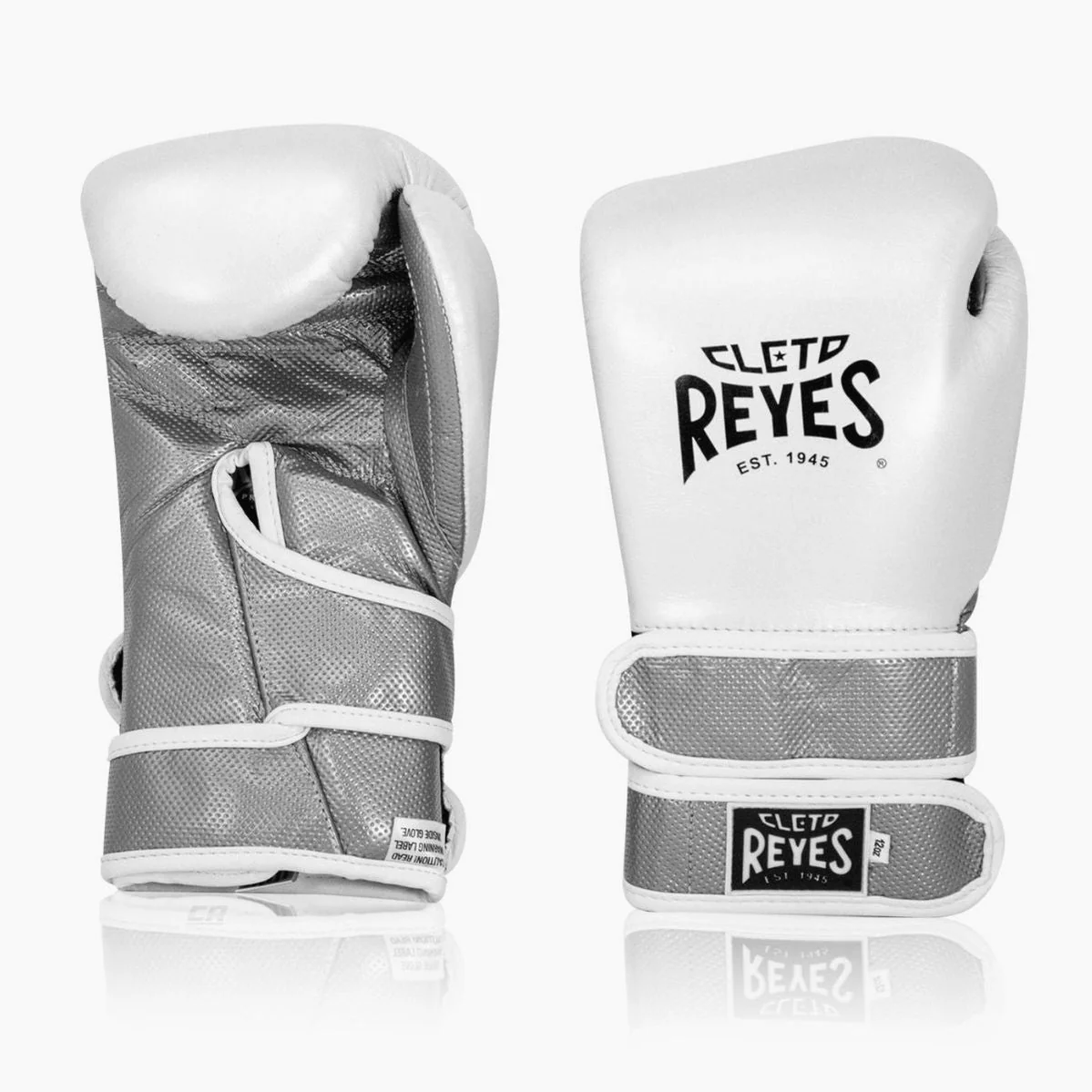 Guantes de boxeo Cleto Reyes Hero Double Loop CE5 Perla  - Image 2