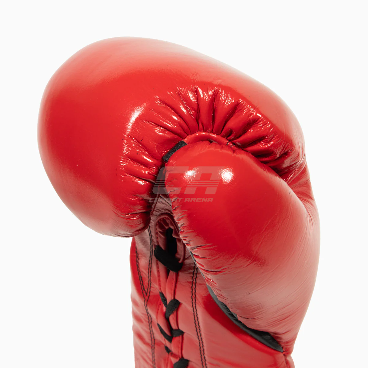 Guantes de boxeo Cleto Reyes Profesional CB2 Rojo-Negro con cordones  - Image 5