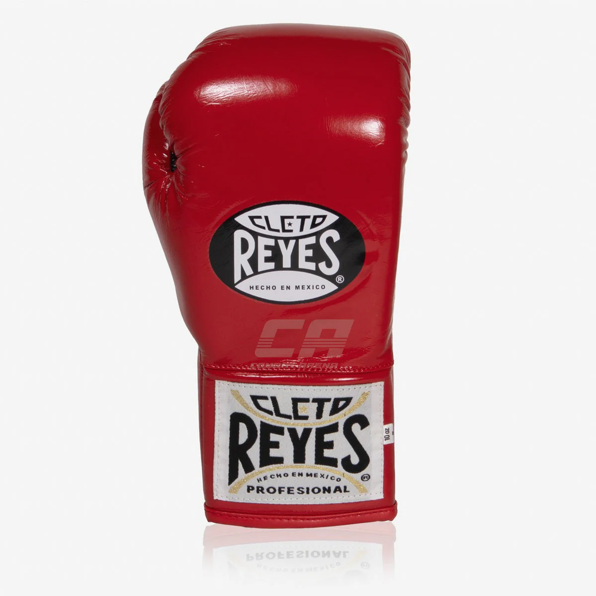 Guantes de boxeo Cleto Reyes Safetec CB4 Rojo-negro con cordones  - Image 3