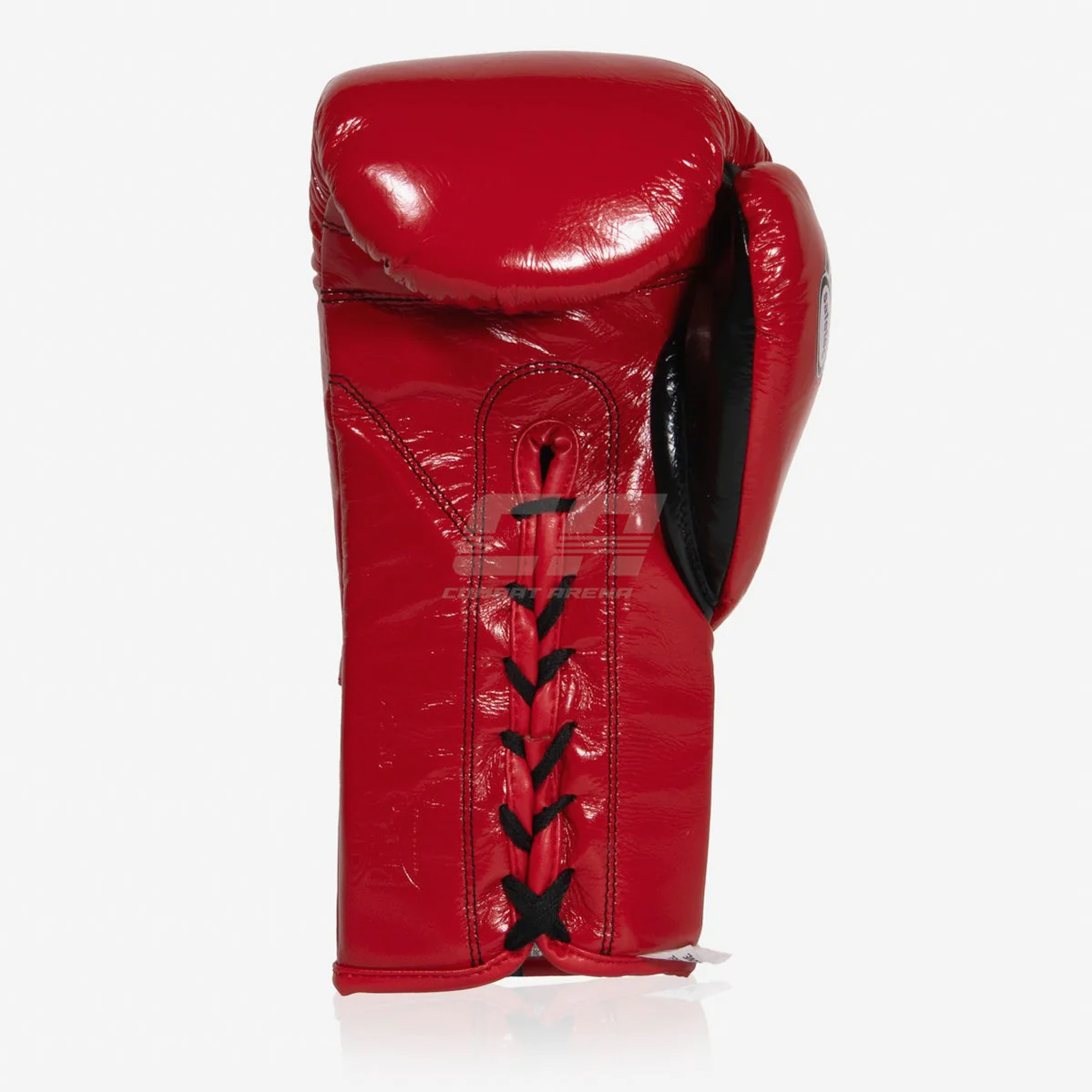Guantes de boxeo Cleto Reyes Safetec CB4 Rojo-negro con cordones  - Image 4