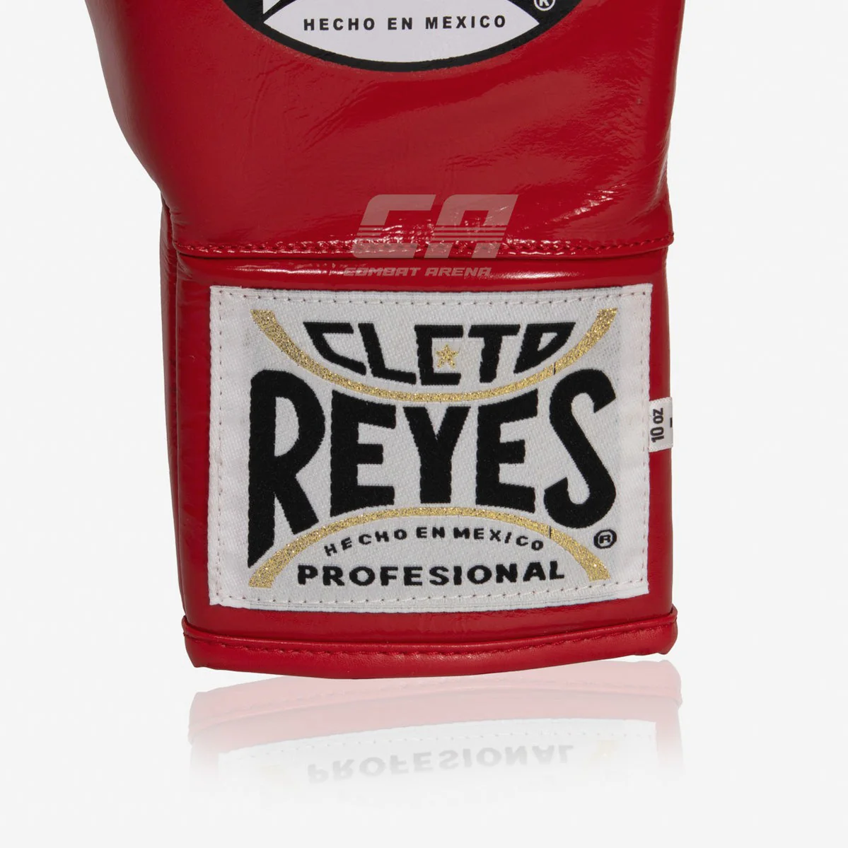 Guantes de boxeo Cleto Reyes Safetec CB4 Rojo-negro con cordones  - Image 7