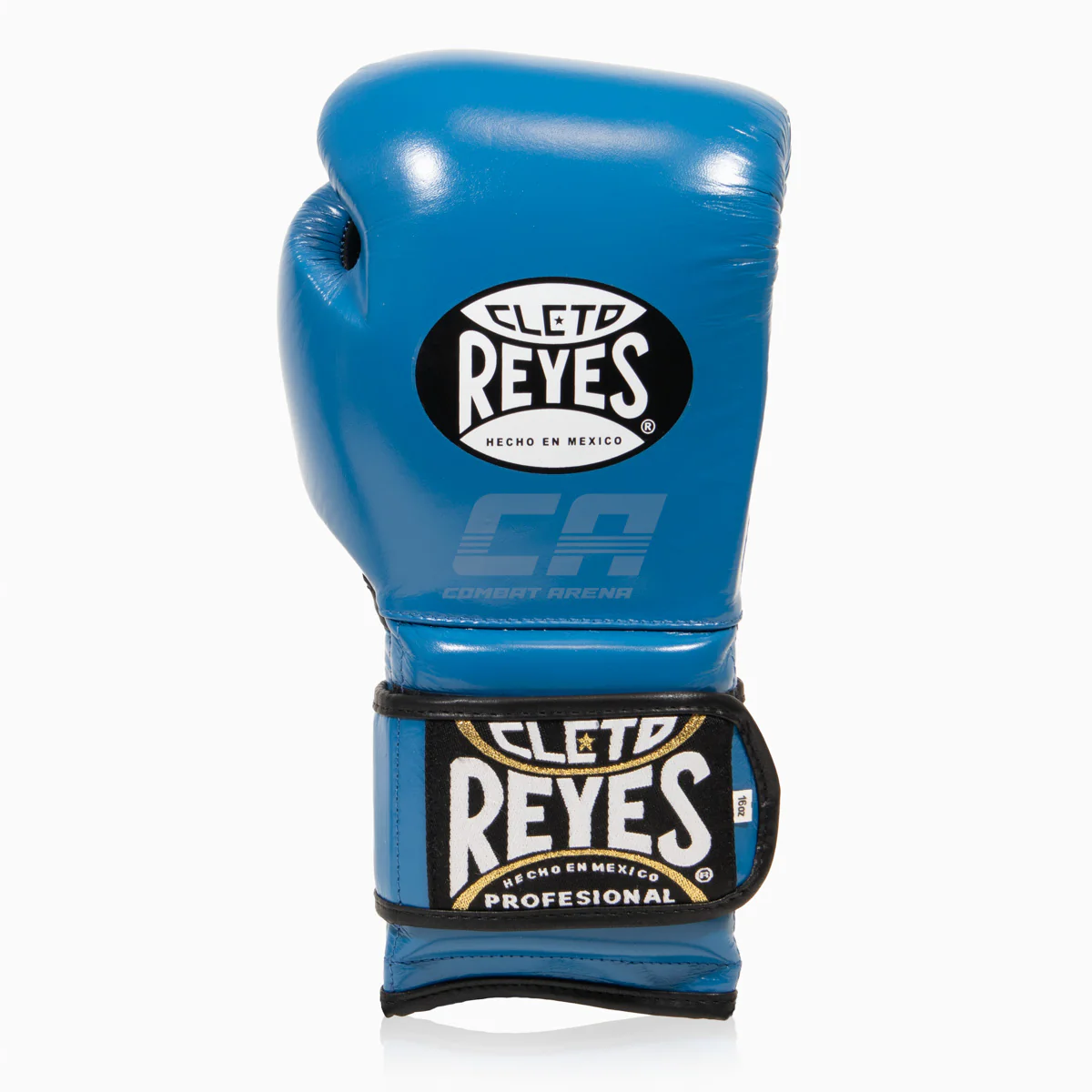 Guantes de boxeo Cleto Reyes Sparring CE6 Azul-Negro - Image 2
