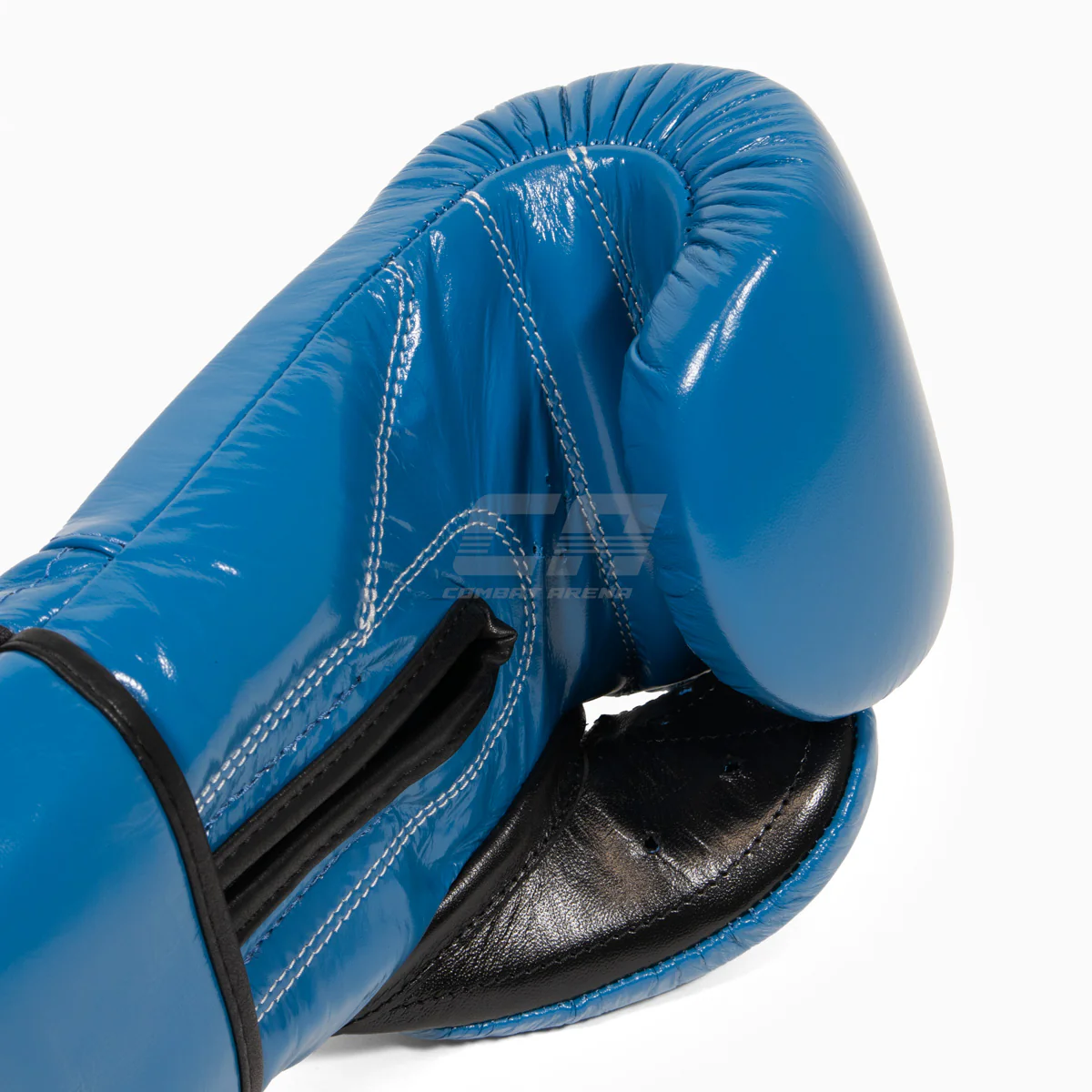 Guantes de boxeo Cleto Reyes Sparring CE6 Azul-Negro - Image 8