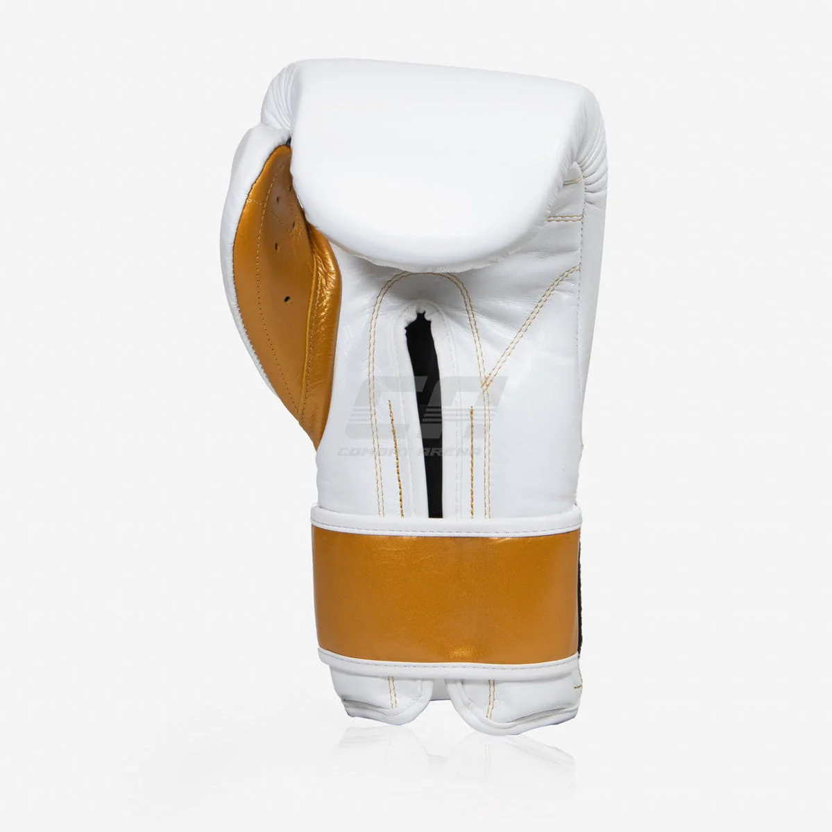 Guantes de boxeo Cleto Reyes Sparring CE6 Blanco-oro Edición Especial - Image 4