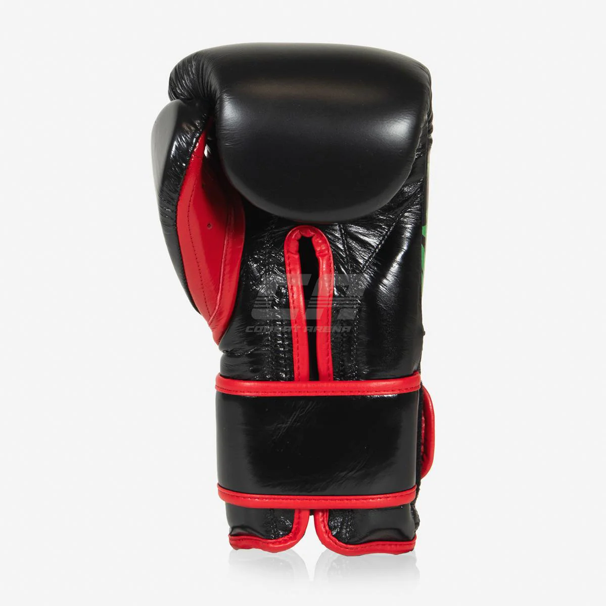 Guantes de boxeo Cleto Reyes Sparring CE6 Negro rojo Mexican  - Image 5
