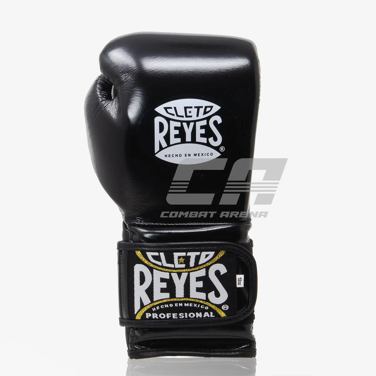 Guantes de boxeo Cleto Reyes Sparring CE6 Negro-Plata  - Image 2