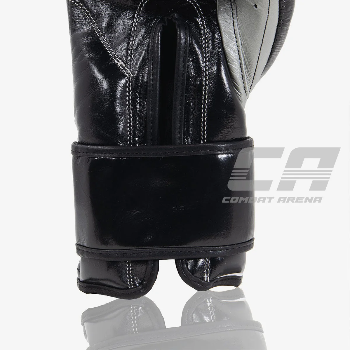 Guantes de boxeo Cleto Reyes Sparring CE6 Negro-Plata  - Image 6