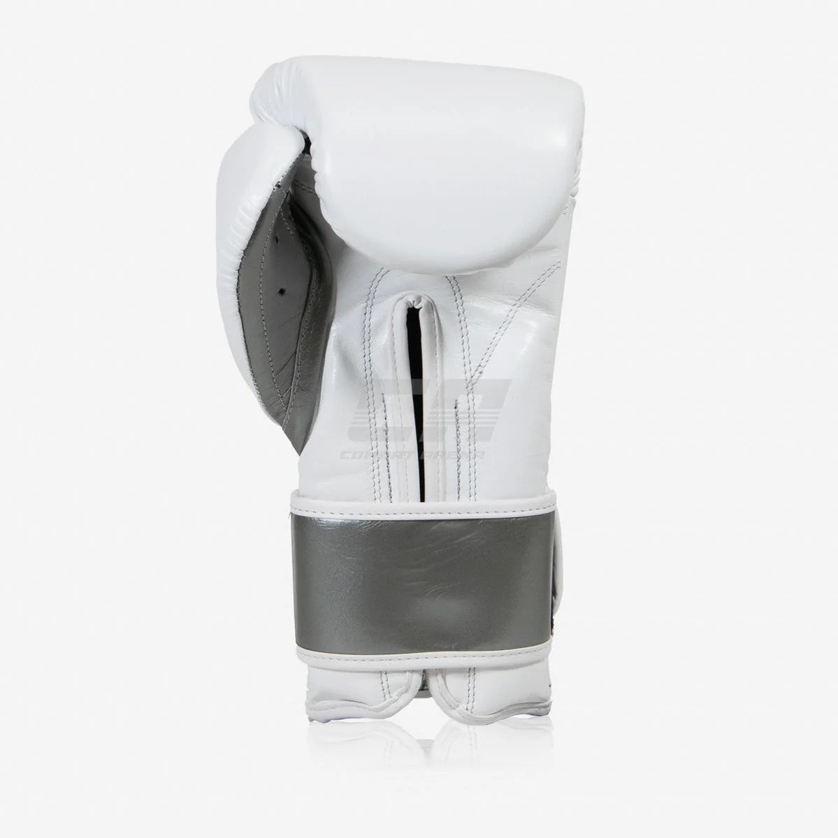 Guantes de boxeo Cleto Reyes Sparring CE6 Blanco-plata Edición Especial - Image 4