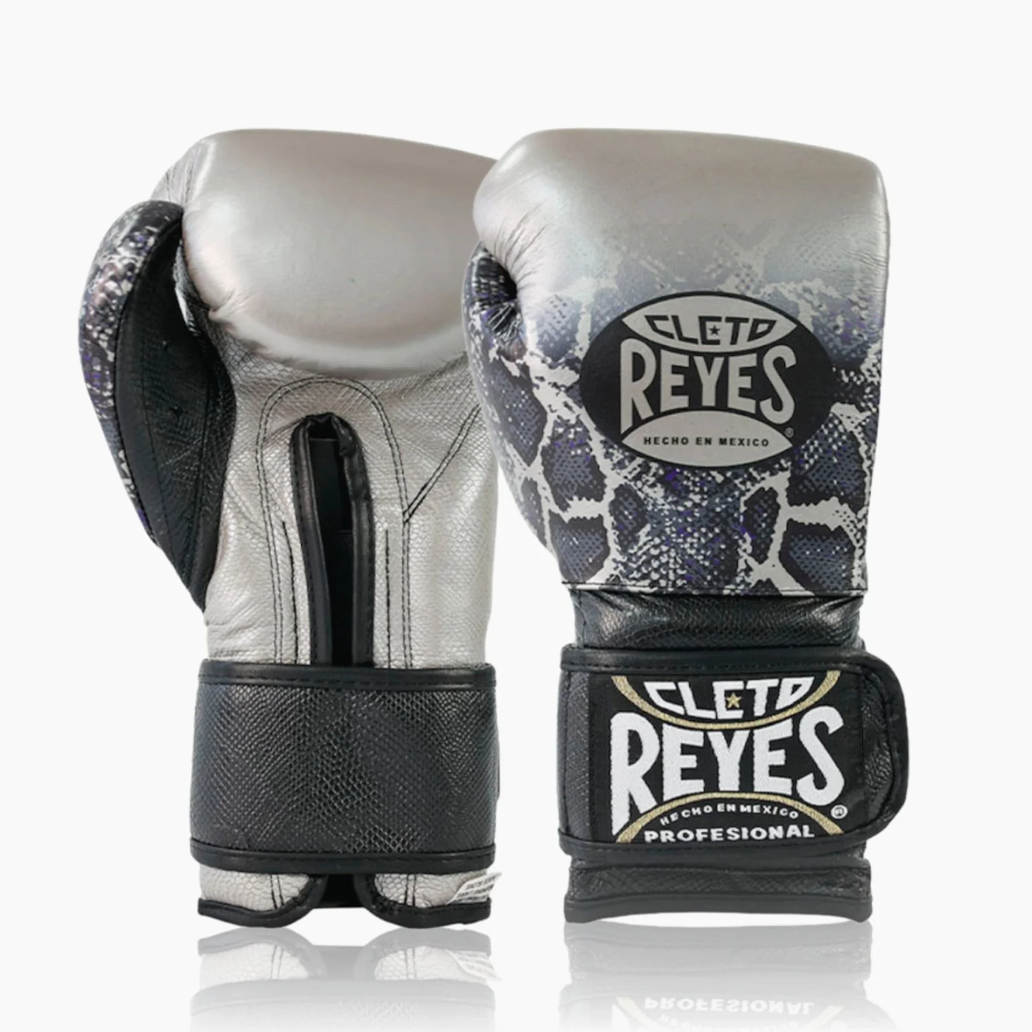 Guantes de boxeo Cleto Reyes Sparring CE6 Steel Snake - Image 2