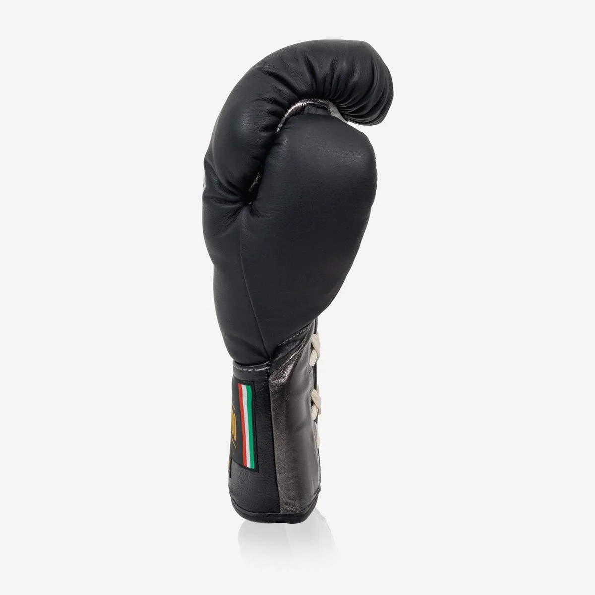 Guantes de boxeo Di Nardo con Cordones 12 Oz Negro-plateado oscuro - Image 6